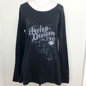 Harley Davidson Long Sleeve Maryland Graphic Tee